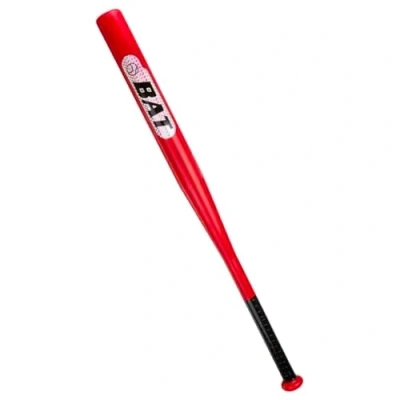 Imagen de Tradineur Bate de béisbol aluminio, agarre antideslizante, entrenamientos, prácticas, deporte, aire libre, adolescentes, adultos (Rojo 69,5 cm)