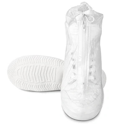 Imagen de SULPO Cubre zapatos impermeable lluvia Protección Cubrezapatos Cubrecalzado reutilizable bicicleta waterproof shoe cover