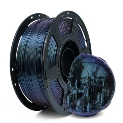 Imagen de FLASHFORGE filamento ASA de 1,75 mm, para impresora 3D anti UV, resistente al calor y a la intemperie, perfecto imprimir piezas funcionales aire libre (Burnt Titanium, ASA)