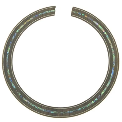 Imagen de kaish alta calidad de 110 * 12 0,8 mm guitarras acústicas roseta palisandro Full incrustaciones abulón
