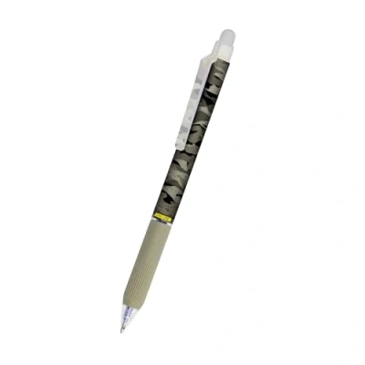 Imagen de Online magiXX bolígrafo de goma borrar con diseño camuflaje, color azul borrable grosor trazo 0,7 mm, para aprender a escribir, oficina, juego bolígrafos borrables