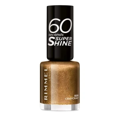 Imagen de RIMMEL UÑAS LACA 60 SECONDS 820 SUPER SHINE ORO F 6