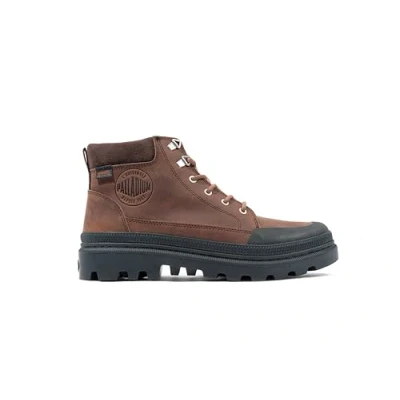 Imagen de Palladium Pallatrooper CUFF WP+ Botines con cordones, Hombre, Talla: 46, Brown Zapatos