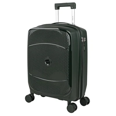 Imagen de ITACA Maleta de Cabina 55x40x20 Equipaje Práctico Maletas Viaje Cabina, Mano. Candado combinacion, Verde