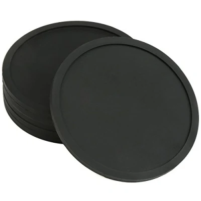 Imagen de H&amp;S Posavasos de Silicona 6uds Juego Posa Vasos Originales y Antideslizantes para Exterior e Interior Antimanchas Resistentes al Calor