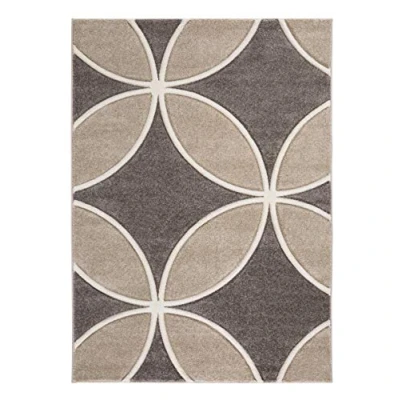 Imagen de Luxor Living Violin Alfombra Moderna (100% Polipropileno, 170 x 230 cm), Color marrón Claro