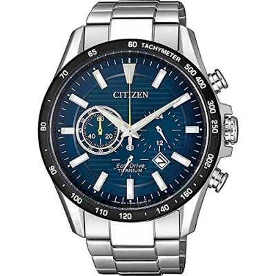 Imagen de Citizen Reloj Cronógrafo para Hombre de Cuarzo con Correa en Titanio CA4444 82L