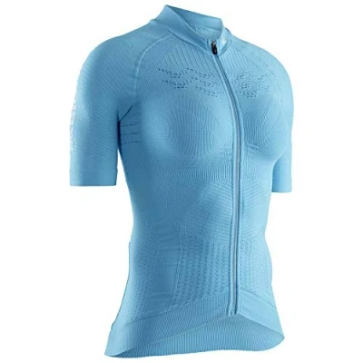 Imagen de X Bionic Effektor 4.0 Bike Zip Short Sleeve Shirt, Hombre, tuquoise/Arctic White, M