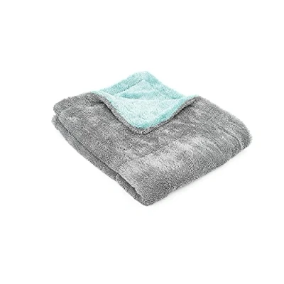 Imagen de The Rag Company Liquid8r Toalla de Secado Microfibra Absorbente Mezcla 70/30 para Coches, Camiones, SUV, Segura Detalles y sin arañazos, Bucle Giratorio, 1100 g/m², 20 x 24