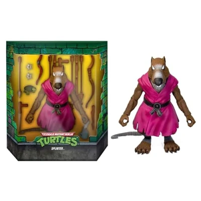 Imagen de TMNT Ultimates Wave 1: Splinter Ninja Figura de acción versión 2