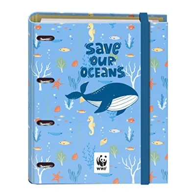 Imagen de Dohe Carpeta Recambio A4 Anillas 35 mm WWF Save our Oceans