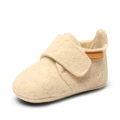 Imagen de Bisgaard Baby Wool, Zapatillas Bajas Unisex Niños, Beige (Creme), 19 EU