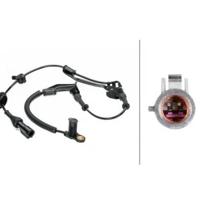 Imagen de HELLA 6PU 230 040 451 Sensor de ABS Eje delantero con soporte Hall 2polos