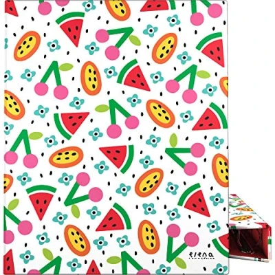 Imagen de Grafoplás 88141970. Carpeta de Anillas, Tamaño A4, 4 Anillas Mixtas 25mm, Diseño Elena Corredoira Frutas