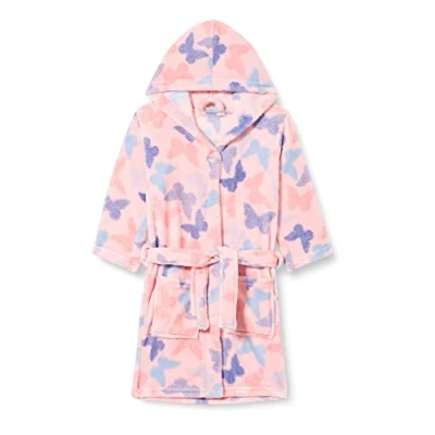 Imagen de Playshoes Bathrobe Albornoz para niños, Talla: 13 14a, Lightpink