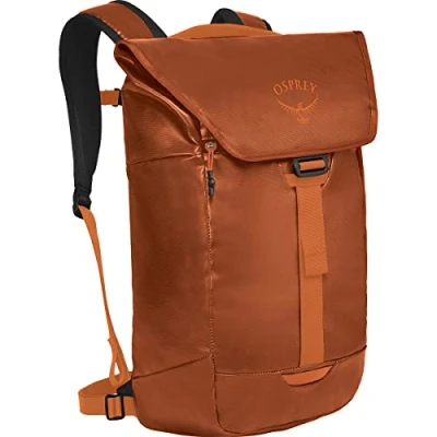 Imagen de Osprey Transporter Flap mochila unisex para desplazamientos diarios Orange Dawn O/S