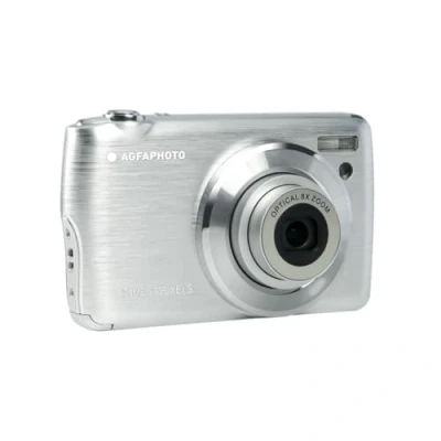Imagen de AGFA Photo Realishot DC8200 Cámara Digital compacta (18MP, vídeo Full HD, Pantalla LCD de 2,7 Pulgadas, Zoom óptico 8X, batería Litio y Tarjeta SD 16 GB) Plata