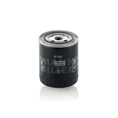 Imagen de MANN FILTER W 930 Filtro de aceite 3/4 16 UNF con válvula bloqueo retorno enroscable