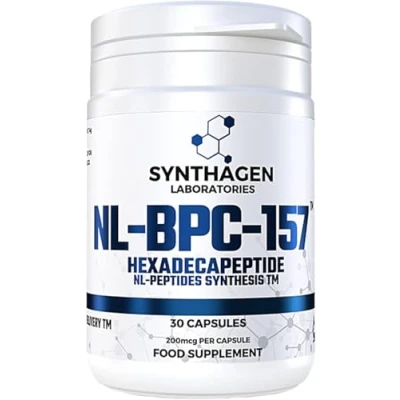 Imagen de SYNTHAGEN LABORATORIES NL BPC 157 HEXADECAPÉPTIDO Para los Músculos y la Regeneración Post Entrenamiento Péptidos el Gimnasio Tratamiento de Lesiones