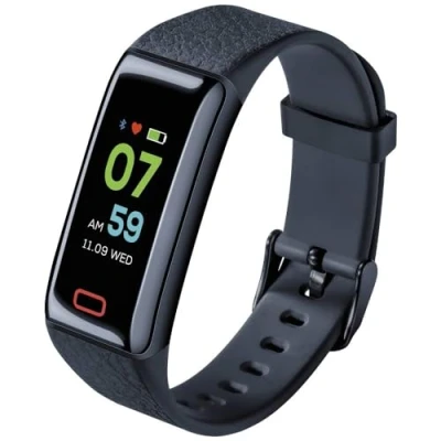 Imagen de Beurer AS 98 Monitor de actividad, pulsera fitness con medición la frecuencia cardiaca y monitorización del sueño, para un control óptimo movimiento pantalla táctil en color aplicación