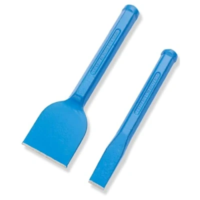Imagen de Footprint Juego de cinceles refuerzo y frío Herramientas manuales esenciales resistentes para constructores, albañiles bricolaje. Totalmente forjado una resistencia superior. Uso en
