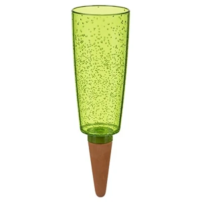 Imagen de Scheurich 58869 Copa XXL Dispensador de Agua plástico y Cono Arcilla, Color Verde, 32 cm Alto, 1,0 Vol., 13 x 37