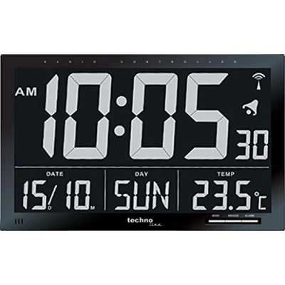 Imagen de Technoline WS 8007 Reloj Digital Controlado por Radio con Pantalla LCD Grande