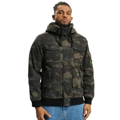 Imagen de Brandit Bronx Chaqueta de entretiempo, Hombre, Talla: XL, Darkcamo