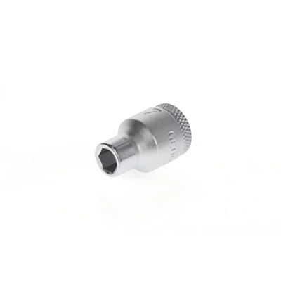 Imagen de GEDORE vaso, Llave de Accionamiento 3/8&#039;&#039; 10 mm, Hexagonal, 7 mm ancho, Herramienta, 30 7, Acero cromado