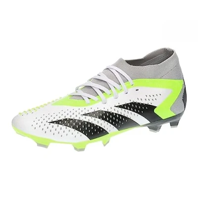 Imagen de adidas Predator Accuracy.2 FG, Football Shoes (Firm Ground) Unisex Adulto, FTWR White/Core Black/Lucid Lemon, 41 1/3 EU