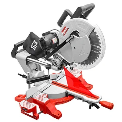 Imagen de Sierra de ingletes telescopica KAP305ECO Holzmann ingletadora laser disco carburo