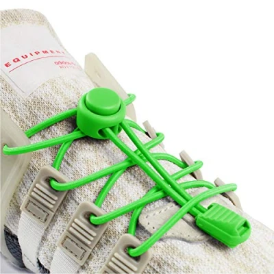Imagen de INMAKER Cordones sin Atar para Adultos y Niños, Elásticos Zapatillas de Deporte, Redondos