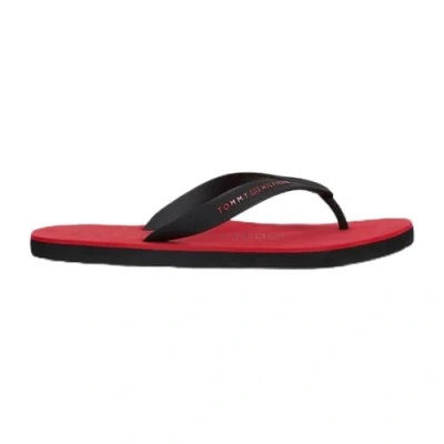 Imagen de Tommy Hilfiger Chanclas Hombre Rubber Beach Sandal Zapatillas de dedo, Schwarz (Negro), 45