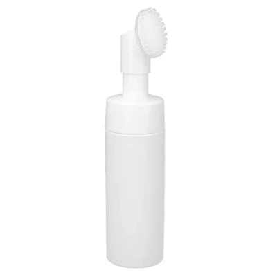 Imagen de Botella Espumosa con Cepillo, Limpieza Profunda de los Poros Faciales Boca Gran Diámetro Prevención Fugas Limpiador Facial para Embotellado Loción(#3)