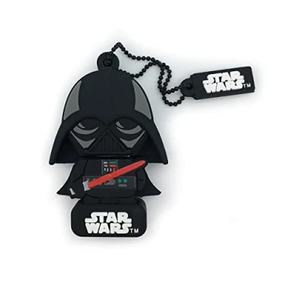 Imagen de Wondee Star Wars Regalos, Pendrive Memoria USB 32GB de Darth Vader Originales para Regalar, Regalos Frikis Hombres y Adolescentes Disney Gadgets