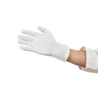 Imagen de neoLab 1 7206 Guantes de algodón, talla 8, color blanco