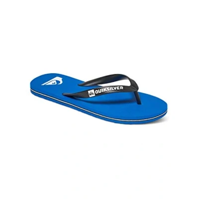 Imagen de Quiksilver Men&#039;s Molokai Flip Flops for Men Shower &amp; Bath Shoes, Black (Negro/(Xkbk Black/Blue/Black) Xkbk), 45 EU