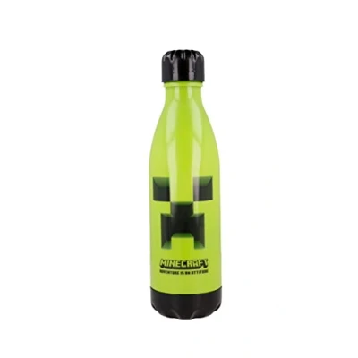 Imagen de Botella de agua reutilizable plástico libre BPA 660 ml Minecraft