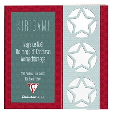 Imagen de Clairefontaine Kirigami Libro de Navidad (20 x 20 0,7 cm)