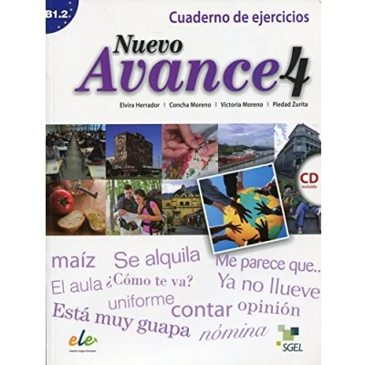 Imagen de Nuevo Avance 4 ejercicios + CD: B1.2: Vol. (SIN COLECCION)