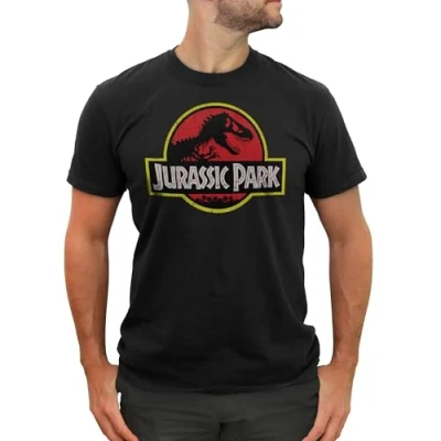 Imagen de Jurassic Park Logo Men&#039;s T Shirt X Large