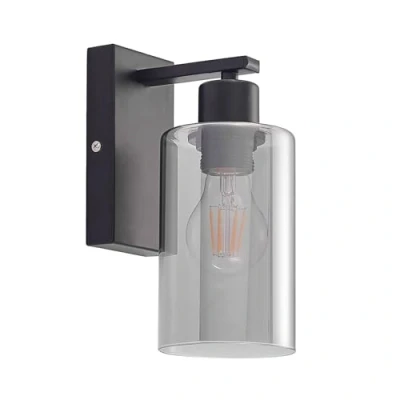 Imagen de Aplique de pared Emavi Lindby con cristal ahumado