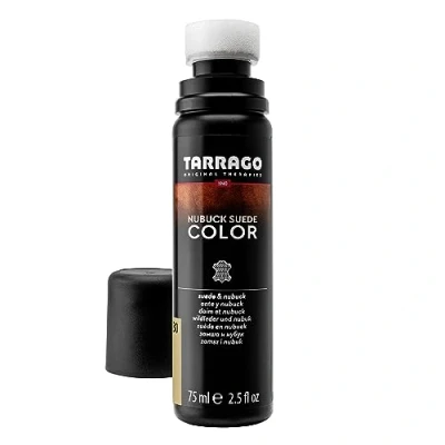 Imagen de Tarrago Nubuck Suede Color 75ml Renovador de Para Zapatos Ante y Nobuck Resalta Los Colores Del Calzado, Nutre Protege Con Esponja Aplicadora (Beige 30)