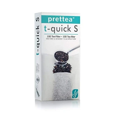 Imagen de Finum Filtros De Te Papel Colador Infusor un Sólo Uso Higiénicos y Prácticos Tamaño S 15,5 cm X 7,5 100 Uds