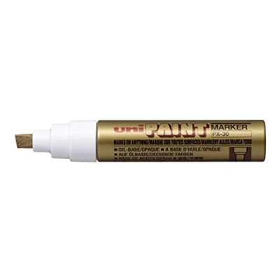 Imagen de uni ball 151233000 ROTULADOR UNIPAINT PX 30 Metalizado Oro, Color Dorado, N&#039;est Pas Applicable (Mitsubishi UUPX30G)
