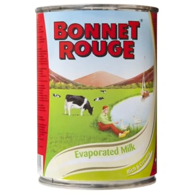 Imagen de Bonnet Rouge Envase de Leche Evaporada, 410 g (el embalaje puede variar)