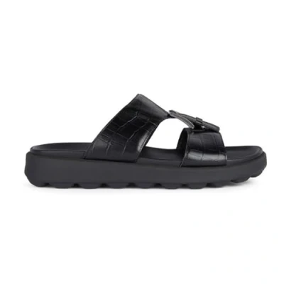Imagen de Geox U Spherica Ec6 D, Sandalia Deslizante Hombre, Negro, 45 EU