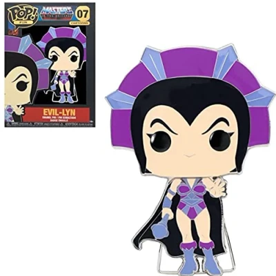 Imagen de Loungefly Funko POP! Pin De Esmaltes: Masters Of The Universe Evil Lyn Broche Imperdible Coleccionable Para Mochilas &amp; Bolsas Idea Regalo Mercancía Oficial