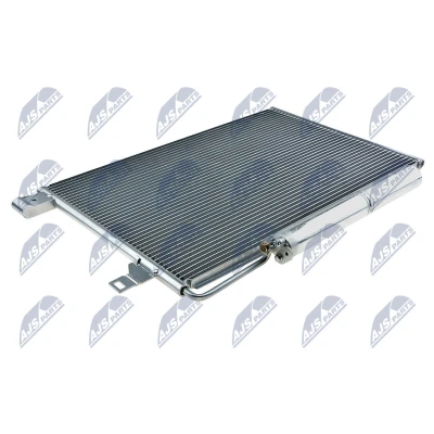 Imagen de NTY CCS ME 026 Condensador con secador Aluminio 638 MERCEDES BENZ: Clase A, B