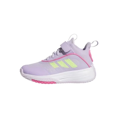 Imagen de adidas OWNTHEGAME 3.0 Shoes, Zapatillas de Baloncesto Unisex niños, Ice Lavender/Lucid Lemon/Powder Plum, 33 1/2 EU